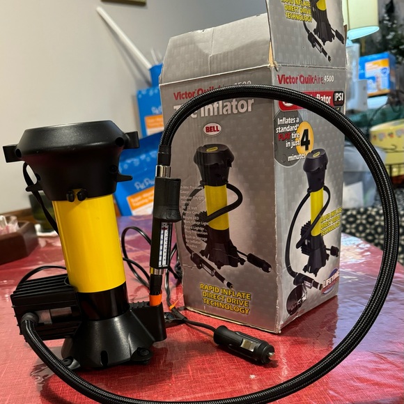 Victor QuikAire 4500 Bell Tire Inflator Gently Used in Box - Picture 2 of 13